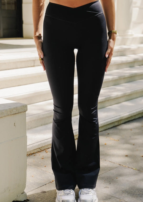 Tall Elara Flares - Black