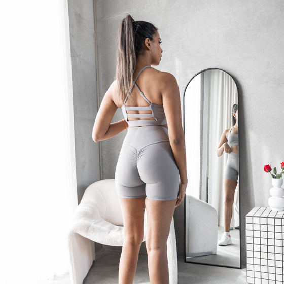 Lavish Mid-Length Short - Cloud