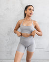 Lavish Mid-Length Short - Cloud