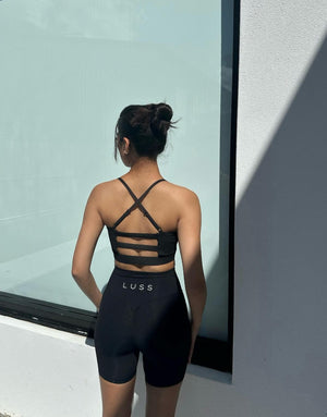 Lavish Mid-Length Short - Black