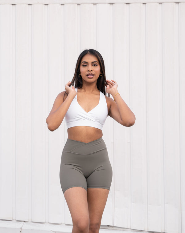 Lavish Mid-Length Short - Sage