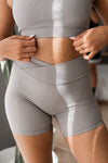 Lavish Mid-Length Short - Cloud