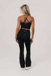Petite Elara Flares - Black