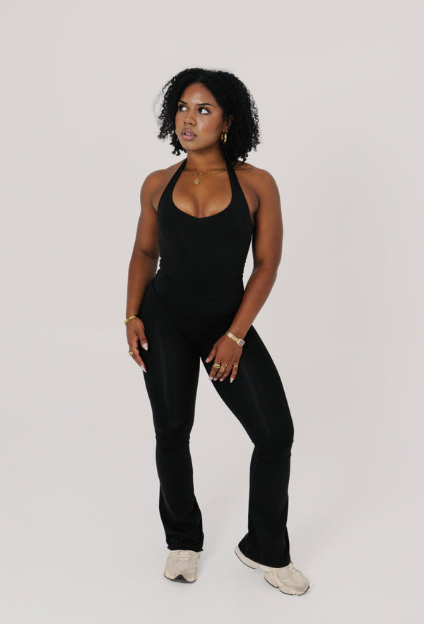 Tall Elara Flares - Black