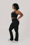 Tall Elara Flares - Black