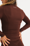 The Contour Zip - Cocoa