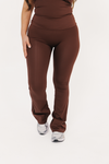Petite Elara Flares - Cocoa