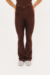 Tall Elara Flares - Cocoa